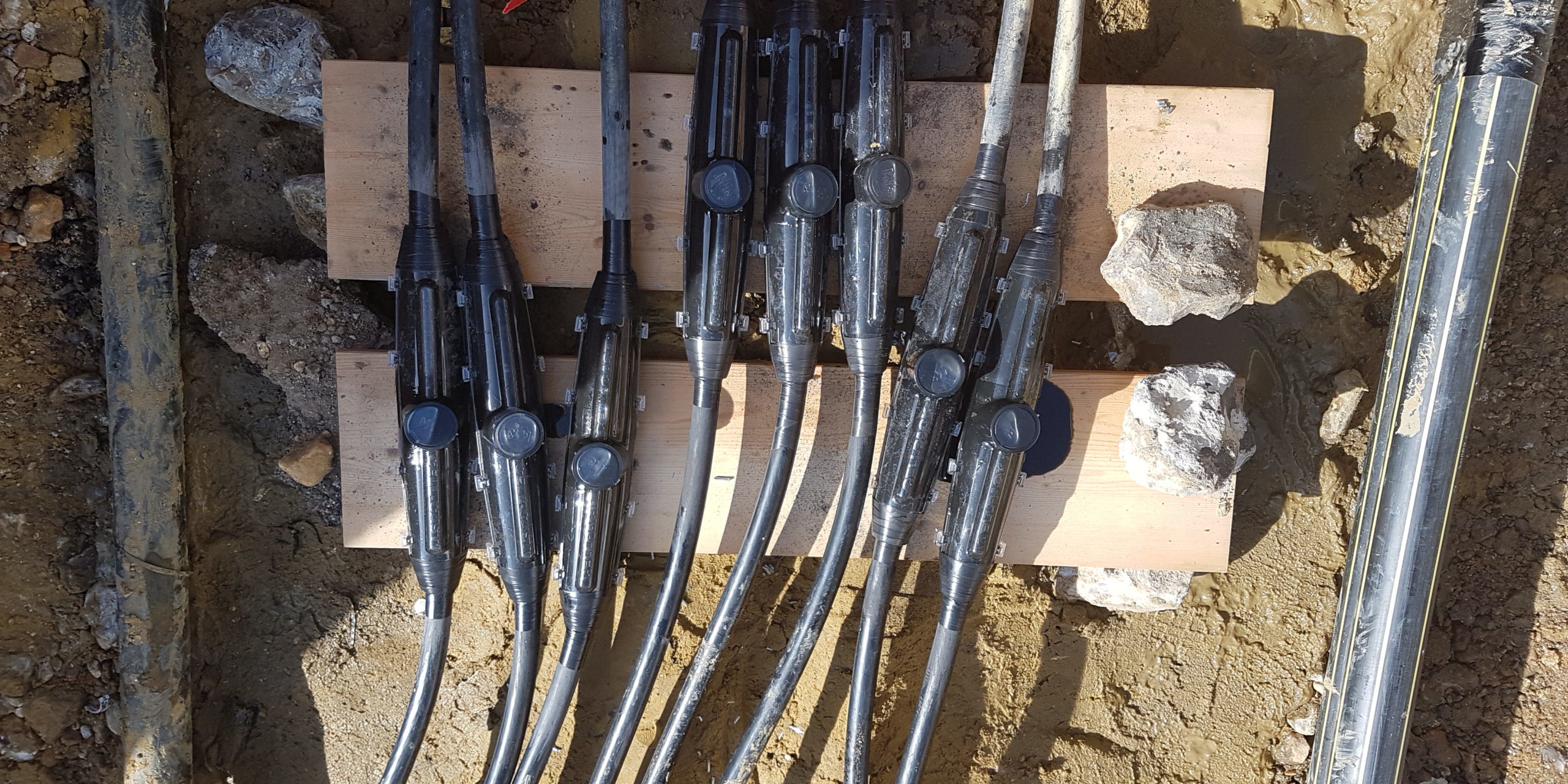 déploiement des cables