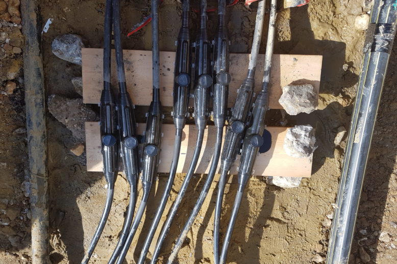 déploiement des cables